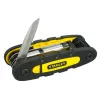 Multitool STANLEY 14-in-1 opvouwbaar vergrendelingsgereedschap, zwart/geel, 14 functies