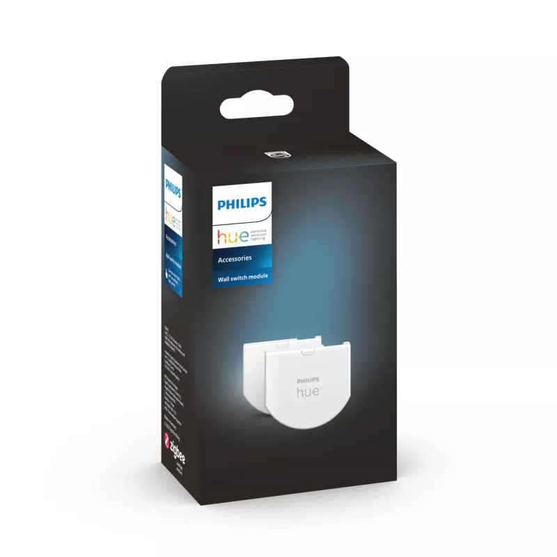 Philips Hue wandschakelaarmodule 2-pack, draadloos, wit, IP20, kunststof, IP20, III