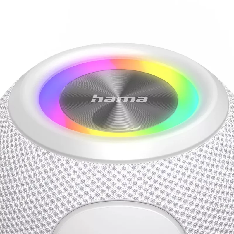 Hama 00188238 draagbare/partyluidspreker mono draagbare luidspreker wit 5 W