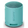 Sony SRS-XB100 - draadloze draagbare Bluetooth-luidspreker, robuust IP67 waterdicht & stofdicht, 16 uur accu, milieuvriendelijk, outdoor en reizen in blauw