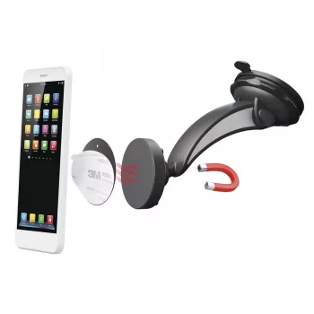 Passieve houder Hama Magneet 00201512 zwart voor mobiele telefoon/smartphone