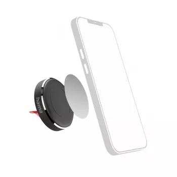 Passieve houder Hama Magneet 00201518 zwart mobiele telefoon smartphone