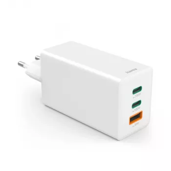 Hama 00201997 mobiele oplader laptop, smartphone, tablet wit AC snelladen binnen