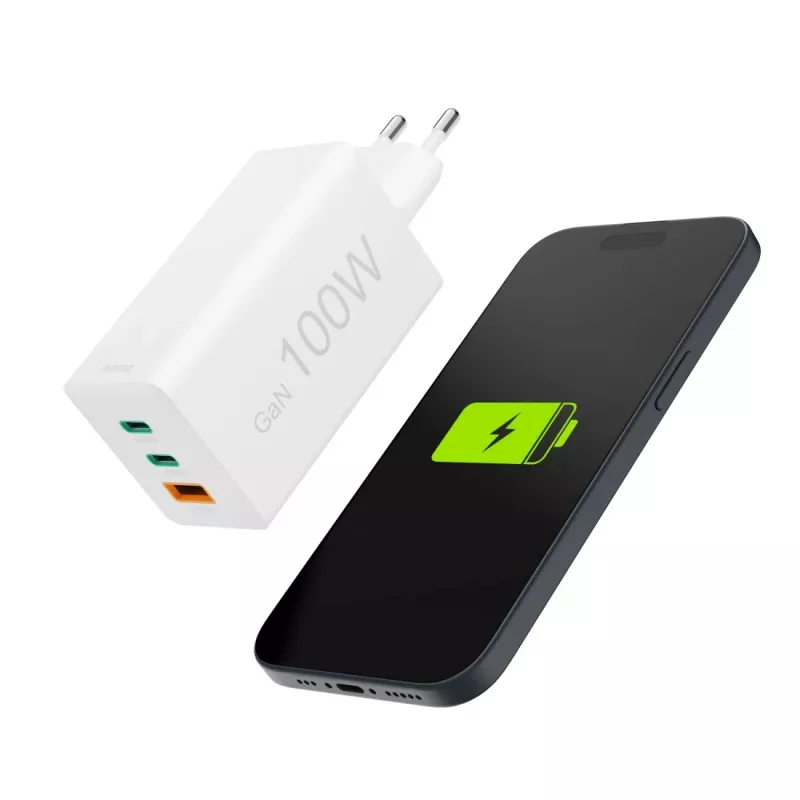 Hama 00201997 mobiele oplader laptop, smartphone, tablet wit AC snelladen binnen
