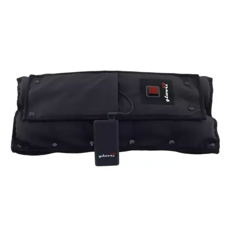 Glovii GF41 rugbescherming verwarmde mof 4in1 unisex zwart grijs