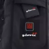 Glovii GF41 rugbescherming verwarmde mof 4in1 unisex zwart grijs