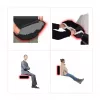 Glovii GF41 rugbescherming verwarmde mof 4in1 unisex zwart grijs
