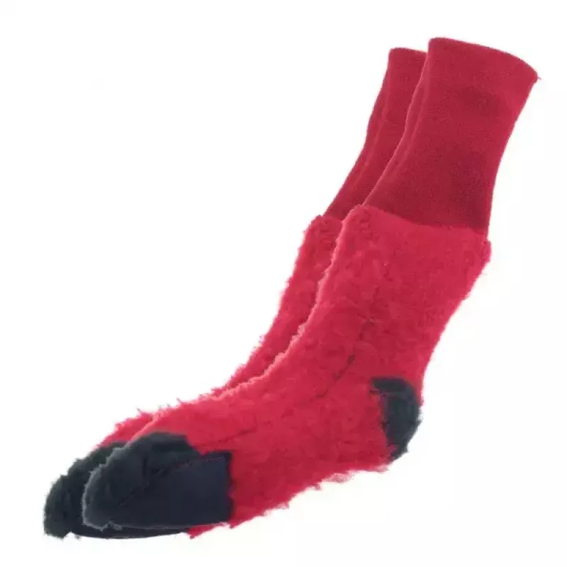 Glovii GQ3M verwarmde sokken met afstandsbediening, unisex, maat M (35-40), rood