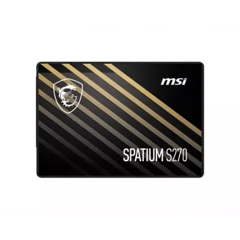 2,5 inch SATA III SSD MSI SPATIUM S270 960 GB – 500 MB/s lezen, 450 MB/s schrijven, 3D-NAND
