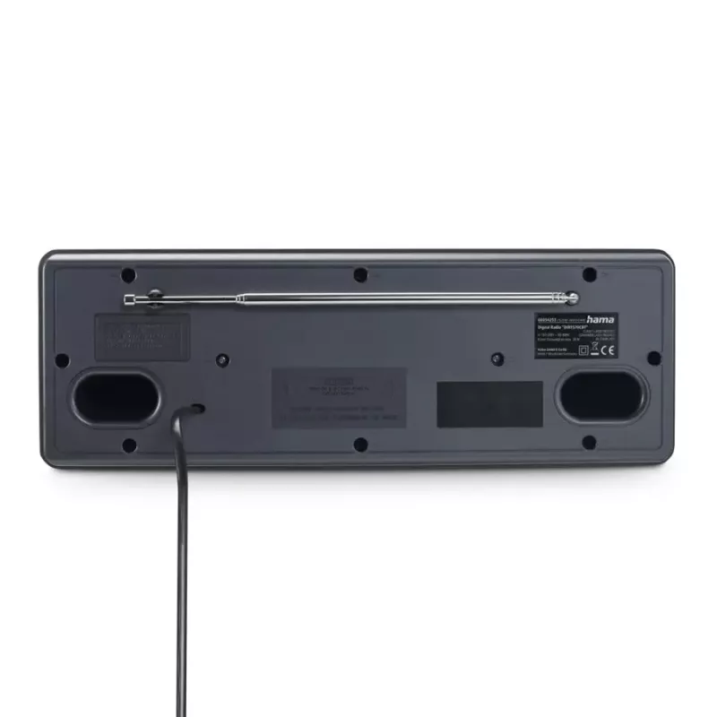 Hama DIR1570CBT zwart, grijs draagbare cd-speler