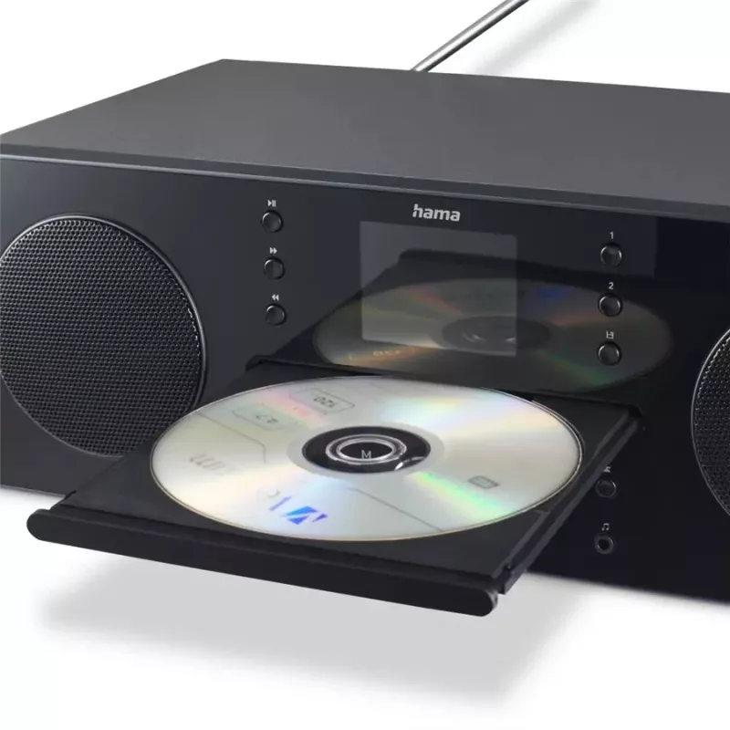Hama DIR1570CBT zwart, grijs draagbare cd-speler
