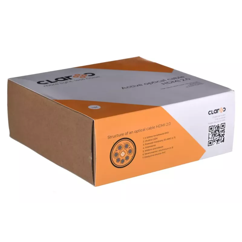 HDMI-kabel claroc FEN-HDMI-20-10M — 10,0 m, 4K@60Hz