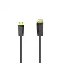 Hama 00205015 HDMI-kabel 1,5 m HDMI Type-A (standaard) HDMI Type-C (mini) zwart