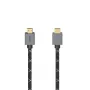 Hama 00200504 HDMI-kabel 2 m HDMI Type-A (standaard) zwart, grijs