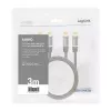 Audiokabel LogiLink CA1206 3m 2x cinch-stekker zwart