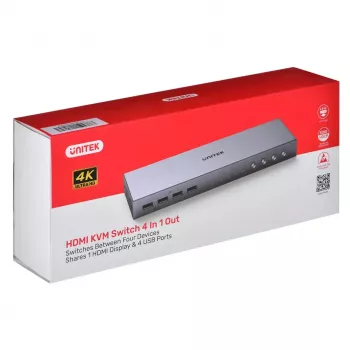 HDMI-switch Unitek V306A 4K 2.0 4-in-1-Out