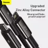 3-in-1 USB-kabel Baseus Tungsten Gold CAMLTWJ-01