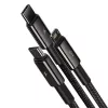 3-in-1 USB-kabel Baseus Tungsten Gold CAMLTWJ-01