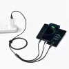 3-in-1 USB-kabel Baseus Tungsten Gold CAMLTWJ-01