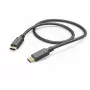 Hama oplaadkabel, USB-C - USB-C, 1 m, zwart