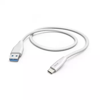 Hama 00201596 USB-kabel USB 2.0 1,5 m USB A USB C wit