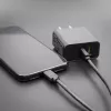 Qoltec 52352 USB-C-naar-USB-C-kabel, USB 3.1, 5 Gbit/s, 2,5 m, zwart