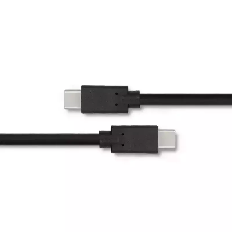 Qoltec 52352 USB-C-naar-USB-C-kabel, USB 3.1, 5 Gbit/s, 2,5 m, zwart