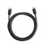 Qoltec 52352 USB-C-naar-USB-C-kabel, USB 3.1, 5 Gbit/s, 2,5 m, zwart