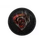 Stoelmat GENESIS Tellur 400 Round Lava multicolor stof rubber