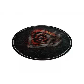 Stoelmat GENESIS Tellur 400 Round Lava multicolor stof rubber