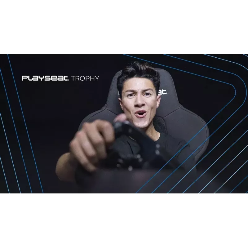 Universele gaming-stoel Playseat Trophy gevoerde zitting zwart