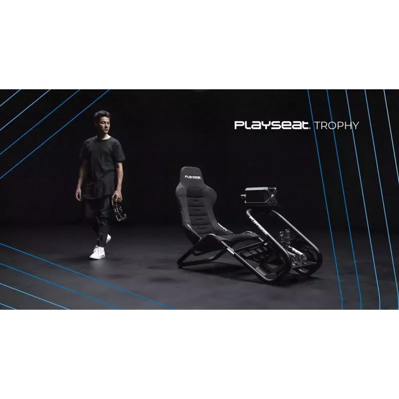 Universele gaming-stoel Playseat Trophy gevoerde zitting zwart