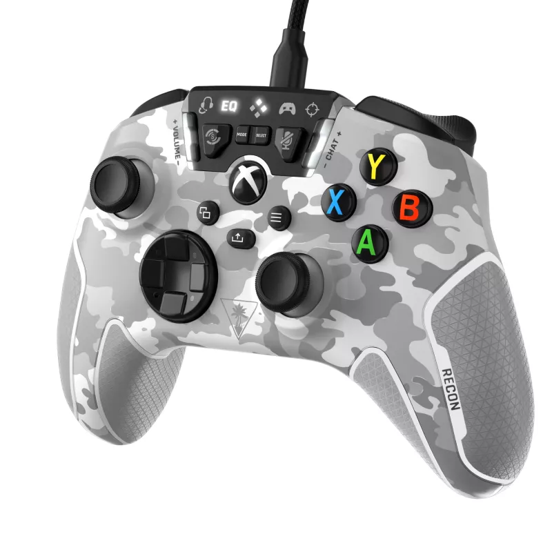 Turtle Beach Recon grijs, wit USB gamepad analoog / digitaal PC, Xbox, Xbox One, Xbox Series S, Xbox Series X