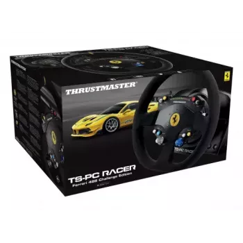 Thrustmaster TS-PC Racer Ferrari 488 Challenge Edition zwart USB 2.0 stuurwiel analoog / digitaal