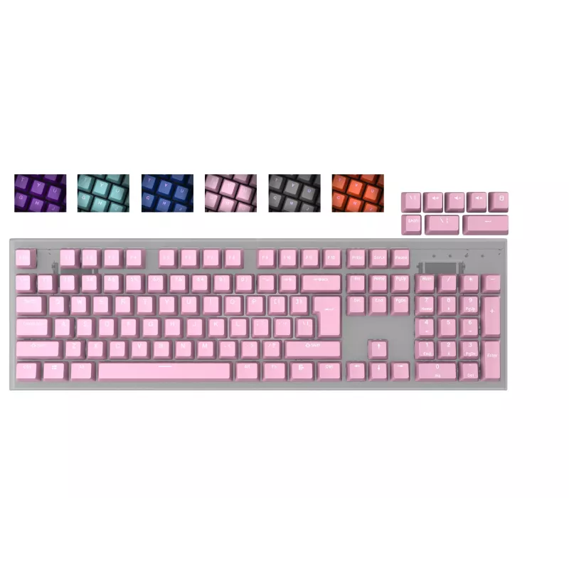Toetsenbordkap GENESIS LEAD 300 universeel ABS roze 122g