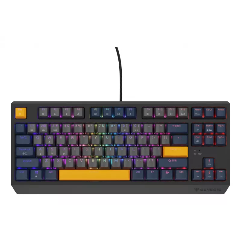 GENESIS Thor 230 TKL toetsenbord gaming USB QWERTY Engels blauw
