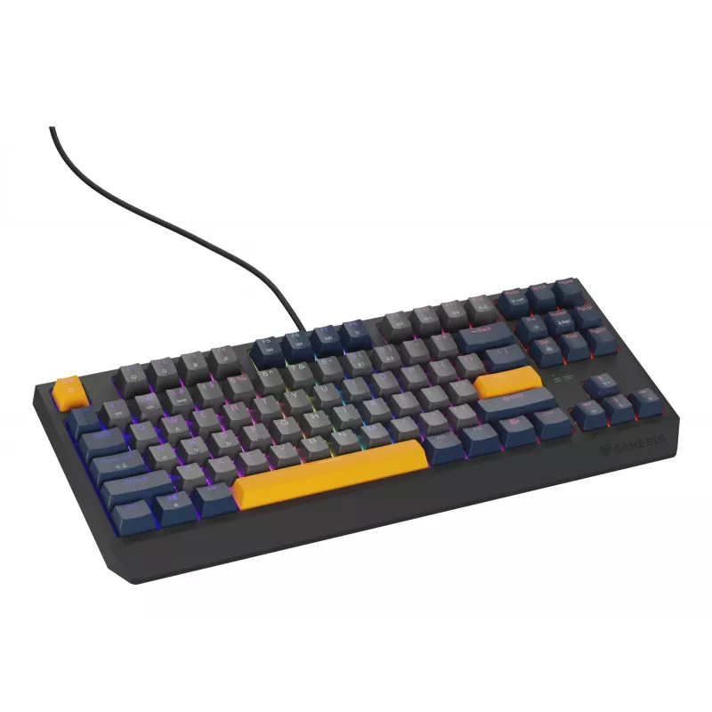 GENESIS Thor 230 TKL toetsenbord gaming USB QWERTY Engels blauw