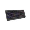 Mechanisch tenkeyless gaming-toetsenbord GENESIS Thor 230 TKL — USB, RF draadloos, Bluetooth, 87-toetsen QWERTY, grijs