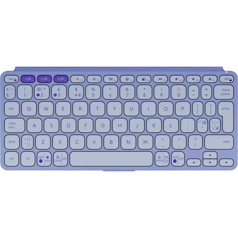 Logitech Keys-To-Go 2 toetsenbord universeel Bluetooth QWERTY US International lila