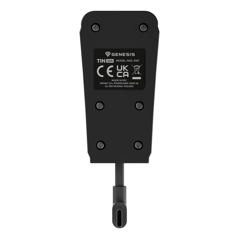 Laadsysteem GENESIS Tin 305 PlayStation 5 slim bekabeld zwart wit