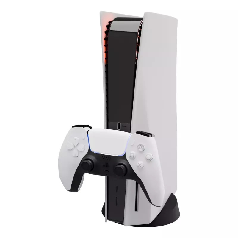 Laadsysteem GENESIS Tin 300 bekabeld zwart wit voor PlayStation 5