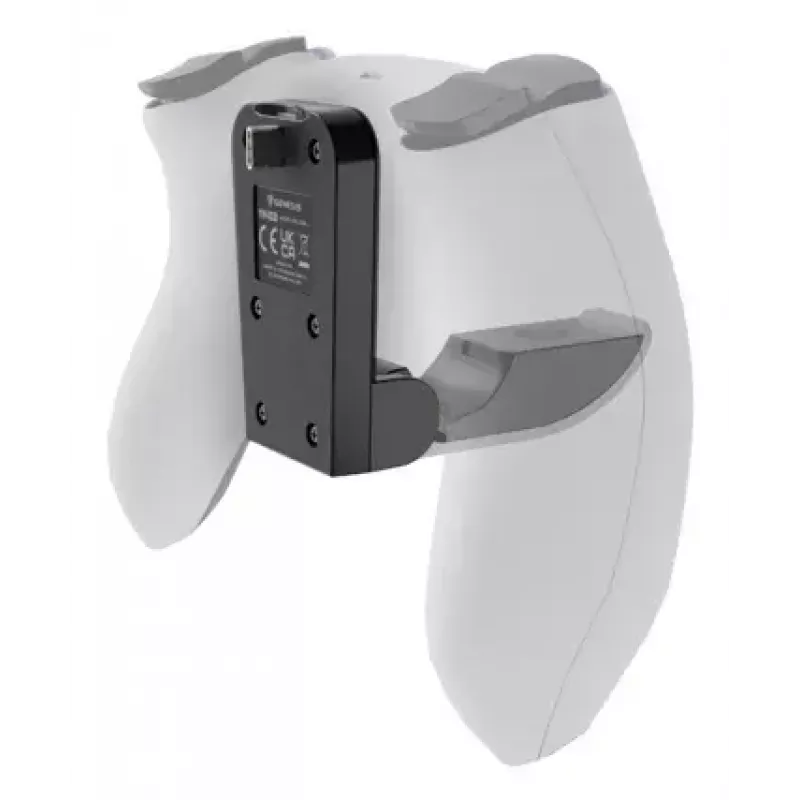 Laadsysteem GENESIS Tin 300 bekabeld zwart wit voor PlayStation 5