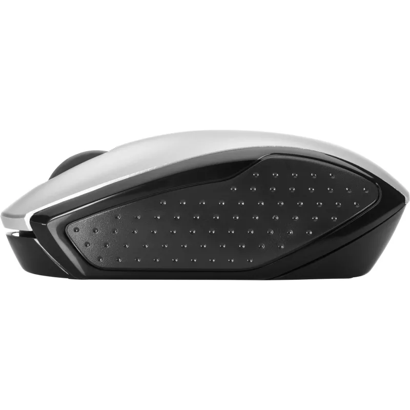HP draadloze muis 200 (Pike Silver), dubbelhandig, optisch, RF draadloos, 1000 DPI, zilver