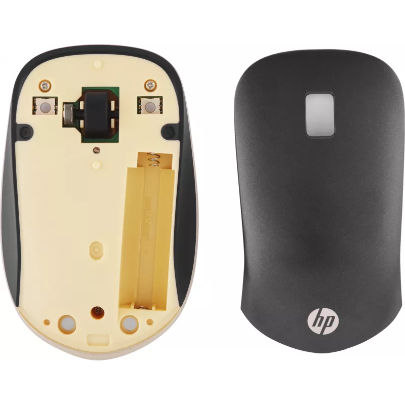 HP 410 slanke zilveren Bluetooth-muis, dubbelhandig, Bluetooth, 2000 dpi, zilver