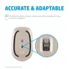 HP 410 slanke zilveren Bluetooth-muis, dubbelhandig, Bluetooth, 2000 dpi, zilver