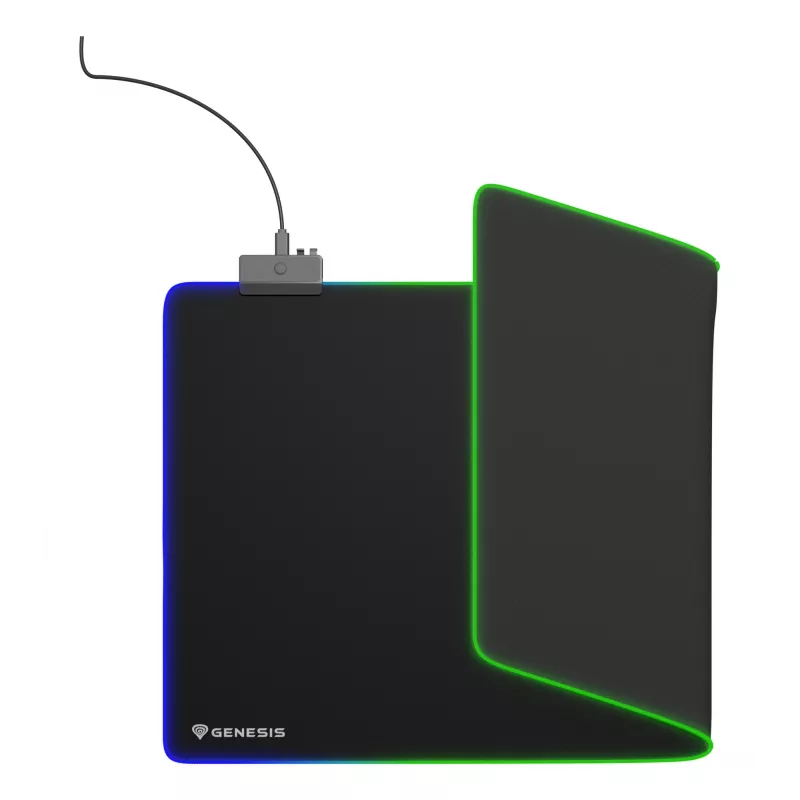 GENESIS Boron 500 XXL RGB gaming-muispad zwart