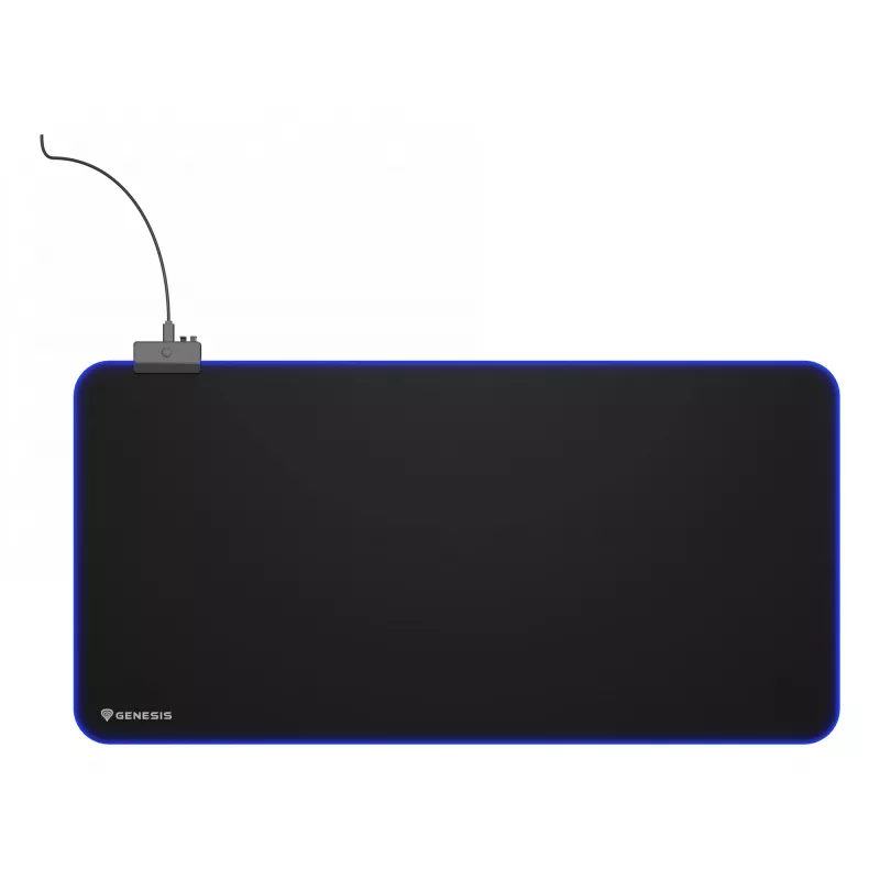 GENESIS Boron 500 XXL RGB gaming-muispad zwart