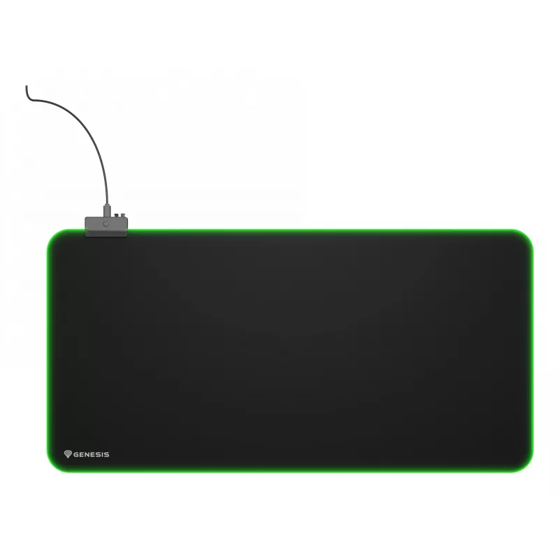 GENESIS Boron 500 XXL RGB gaming-muispad zwart