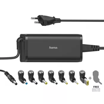 Hama 00200003 oplader voor mobiele apparaten laptop zwart AC indoor