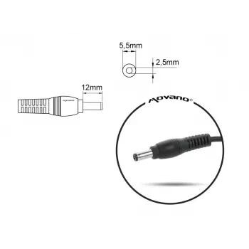 MITSU voeding 19 V 3,42 A model ZM/LIT19342 voor compatibele laptops